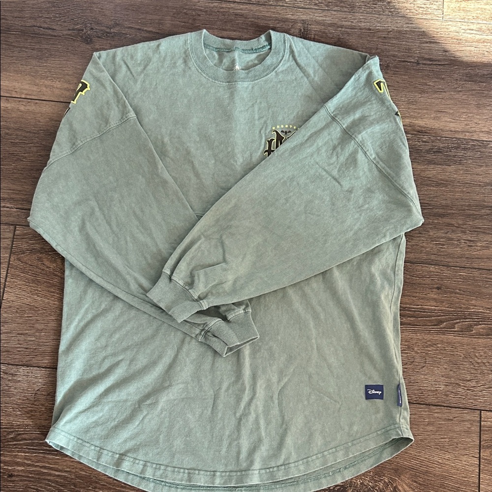 Disney Olive Long Sleeve Men's Tee
